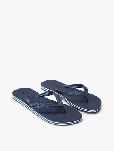 Frescobol Carioca Fabio Flip Flops In Navy