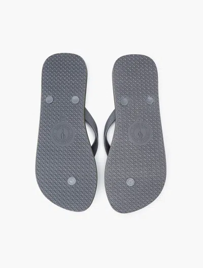Frescobol Carioca Fabio Flip Flops In Charcoal