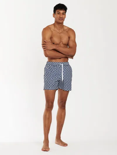 Frescobol Carioca Ipanema Sport Swim Shorts In Navy-blue