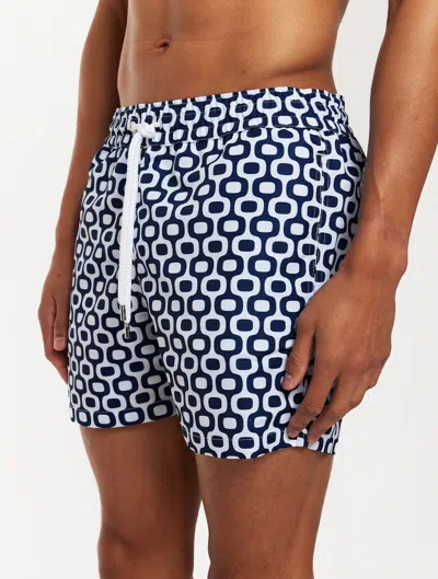 Frescobol Carioca Ipanema Sport Swim Shorts In Navy-blue