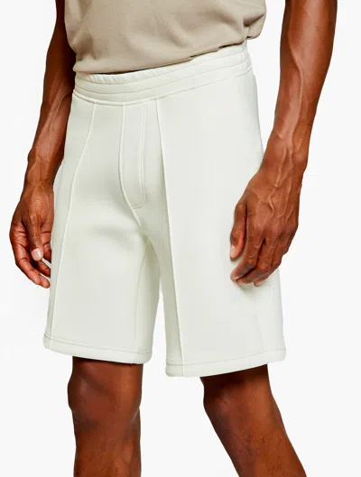 Shop Frescobol Carioca Jamie Sweat Shorts In Ivory