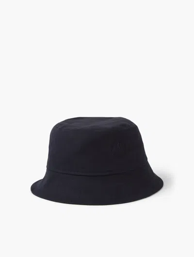 Frescobol Carioca Row Leandro Bucket Hat In Navy-blue