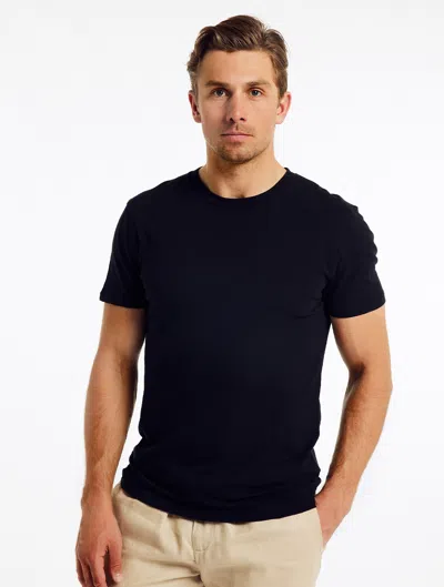 Frescobol Carioca Lucio T-shirt In Black