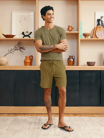 Frescobol Carioca Lucio T-shirt In Spinach
