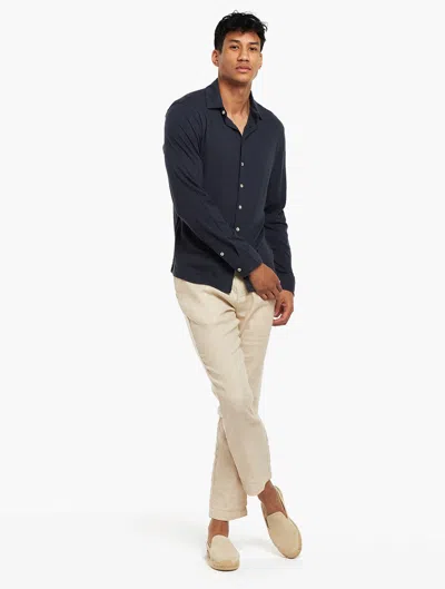 Frescobol Carioca Row Marcio Jersey Shirt In Ink