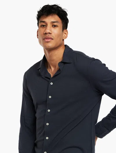 Frescobol Carioca Row Marcio Jersey Shirt In Ink