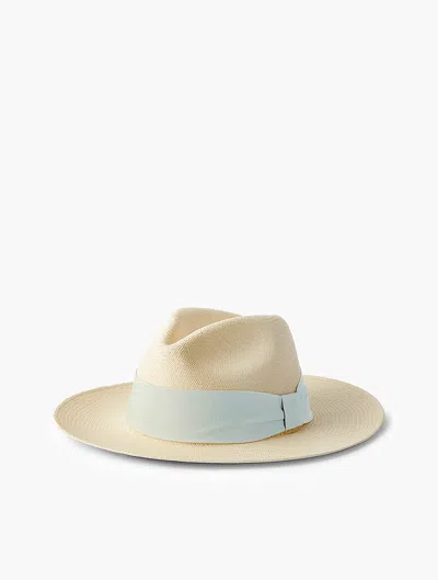 Frescobol Carioca Rafael Panama Hat In Mineral