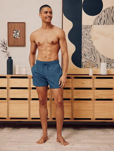 Frescobol Carioca Salvador Swim Shorts In Perennial Blue