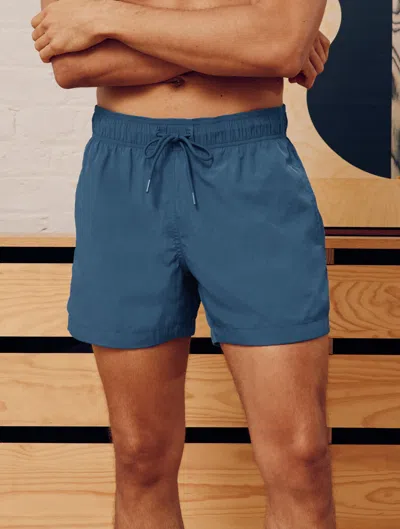 Frescobol Carioca Salvador Swim Shorts In Perennial Blue