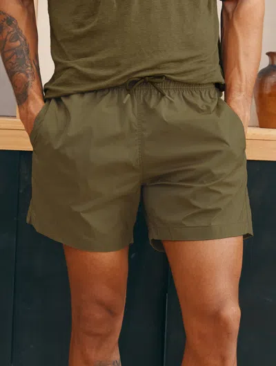 Frescobol Carioca Salvador Swim Shorts In Spinach