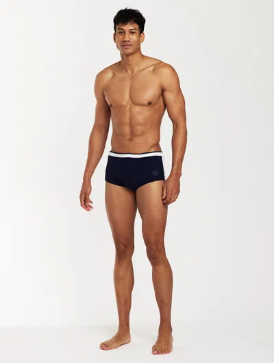 Frescobol Carioca Sunga Swimsuit In Navy-blue