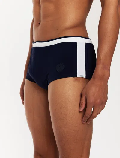 Frescobol Carioca Sunga Swimsuit In Navy-blue