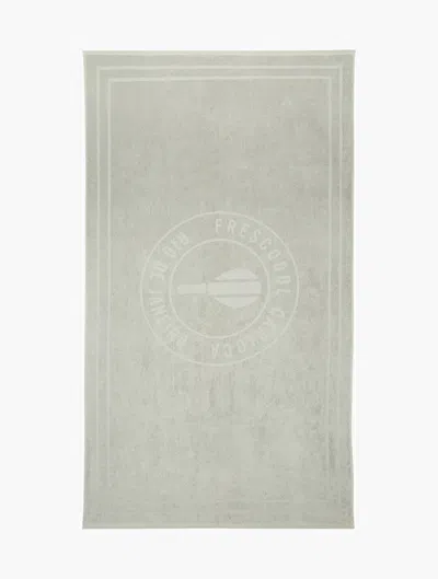 Frescobol Carioca Terry Cotton Beach Towel In Slate Grey