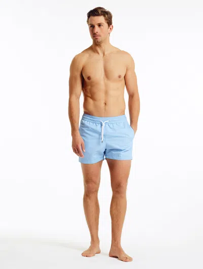 Frescobol Carioca Row Underwater Copacabana Sport Swim Shorts In Dusty Sky