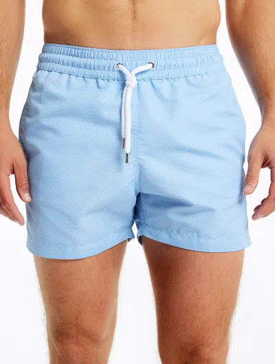 Frescobol Carioca Row Underwater Copacabana Sport Swim Shorts In Dusty Sky