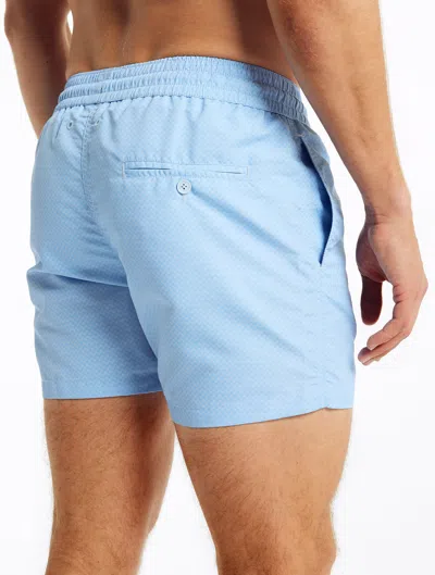 Frescobol Carioca Row Underwater Copacabana Sport Swim Shorts In Dusty Sky