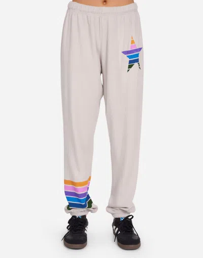 Lauren Moshi Tanzy Color Stripe Star In Cloud
