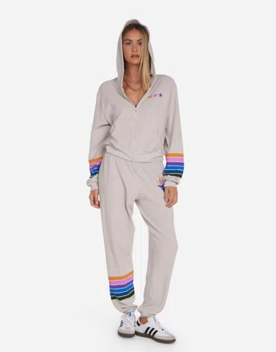 Lauren Moshi Tanzy Color Stripe Star In Cloud