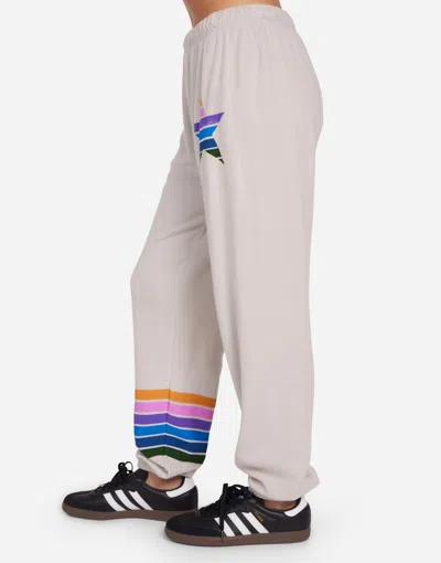Lauren Moshi Tanzy Color Stripe Star In Cloud