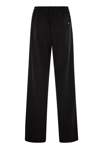 Dondup Marisol Drawstring-waist Track Pants In Black