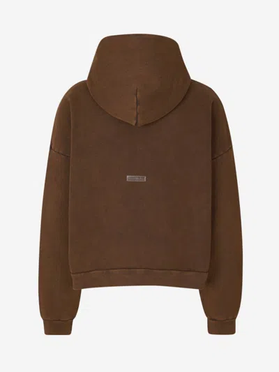 Shop Acne Studios Faded Sweatshirt In Brown