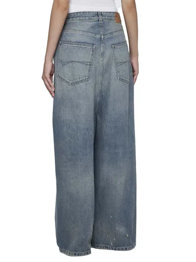 Shop Balenciaga Jeans In Blue Rust