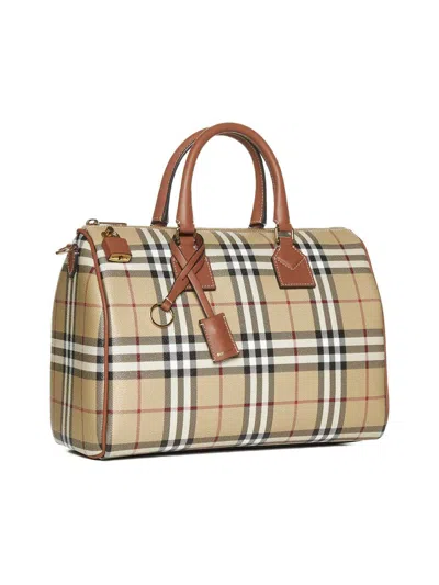 Shop Burberry Bags In Brown