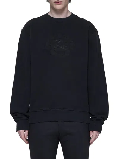 Shop Burberry Sweaters In Black