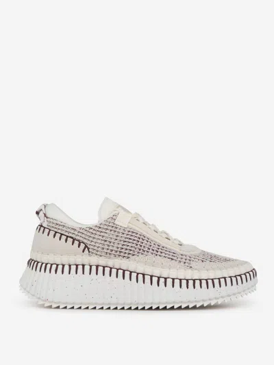 Chloé Nama Sneaker In Purple