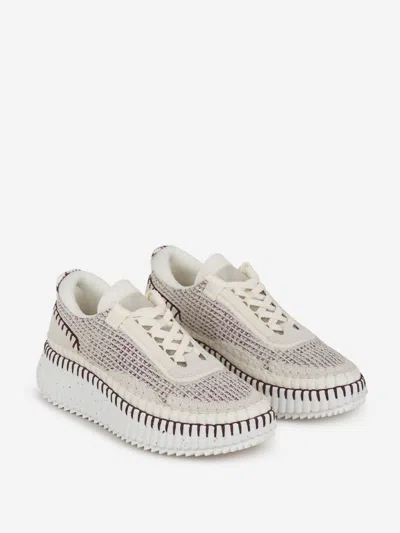 Chloé Nama Sneaker In Purple