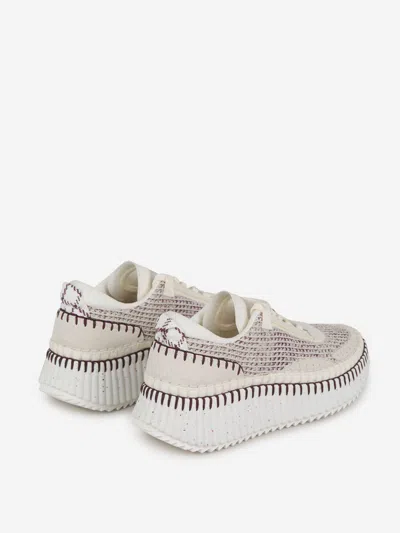 Chloé Nama Sneaker In Purple