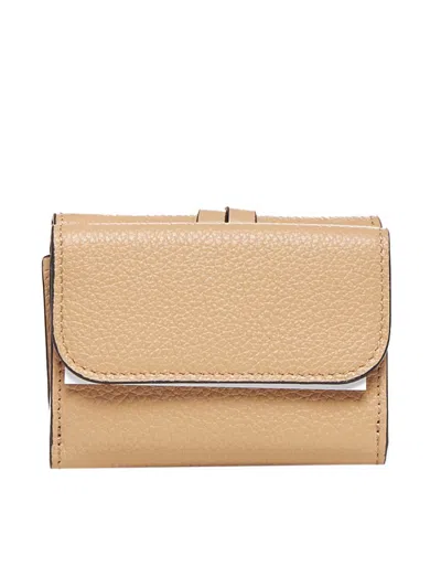 Shop Chloé Wallets In Light Tan