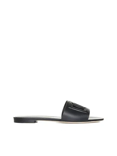 Shop Dolce & Gabbana Sandals In Black