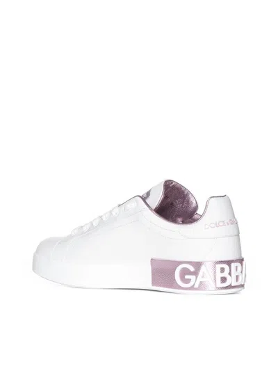 Shop Dolce & Gabbana Sneakers In White