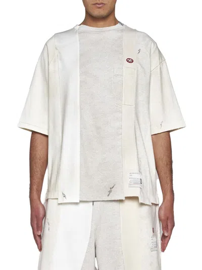 Shop Miharayasuhiro Maison Mihara Yasuhiro T-shirts And Polos In White