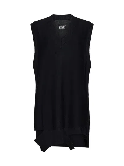 Shop Mm6 Maison Margiela Dresses In Black