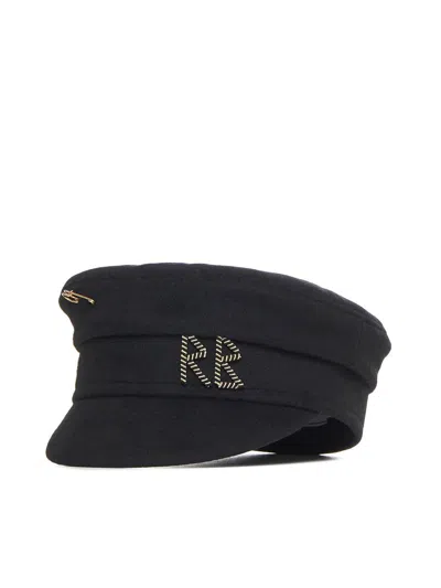 Shop Ruslan Baginskiy Hats In Black