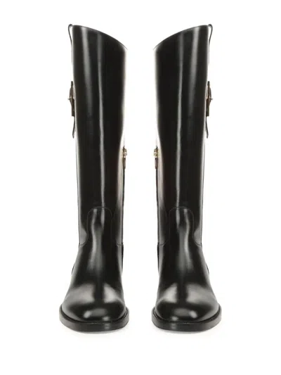 Sergio Rossi Sr Nora High Boot 15 Shoes In Black