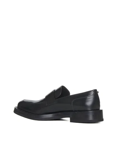 Shop Valentino Garavani Flat Shoes In Black