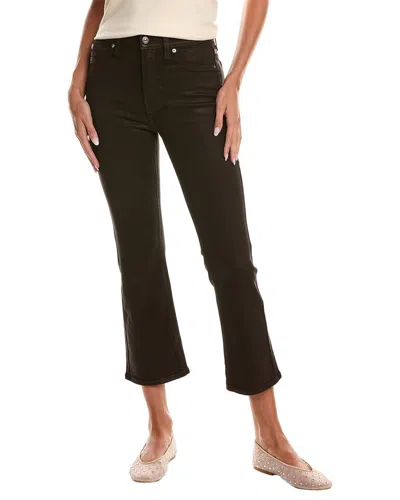7 For All Mankind High-waist Chocolate Coated Jean In Brown