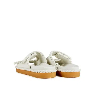 Bottega Veneta Jack Leather Braid Dual-grip Sandals