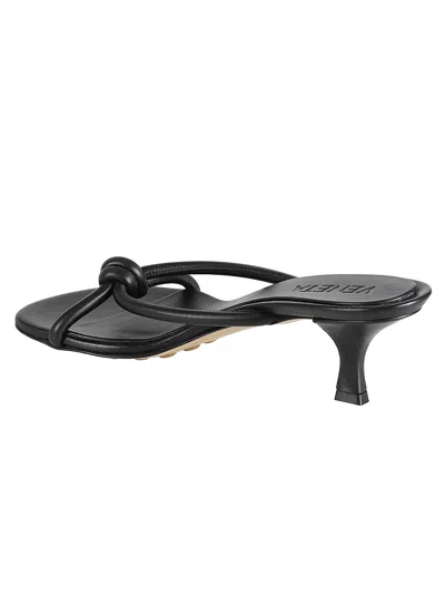 Shop Bottega Veneta Sandals Black