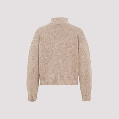 Shop Akris Sweater In Beige