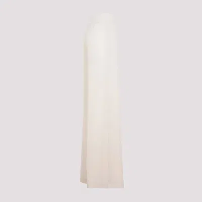 Akris Fellia Chiffon Pants In Beige