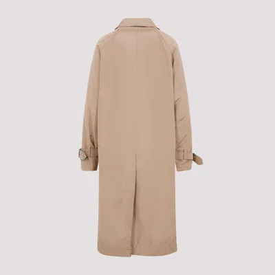 Akris Reversible Checked Wool Coat In Beige