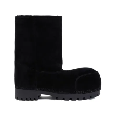 Shop Balenciaga Boots In Black