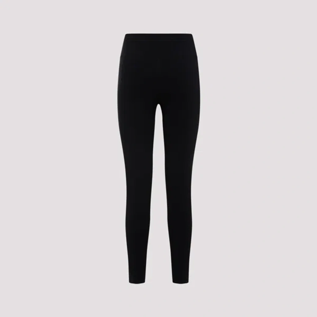 スパッツ・レギンス Balenciaga Black Activewear Leggings In Matt Nylon Blend Balenciaga Black Activewear Leggings In Matt Nylon Blend In