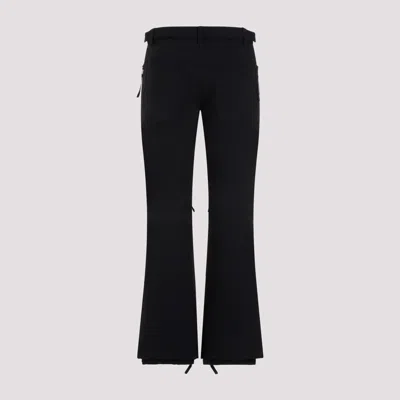 Balenciaga Black Stretch Nylon Ski Pant In Black
