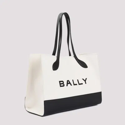 Shop Bally Totes In Beige