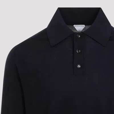 Shop Bottega Veneta Polo In Blue